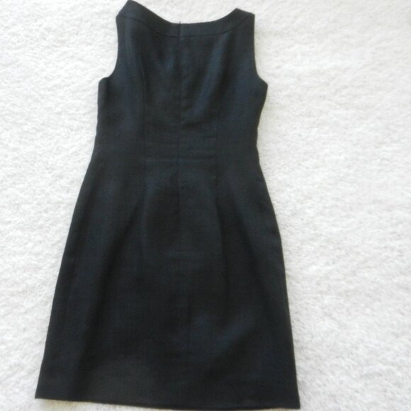 Black Bigio linen dress, size 6 - Picture 8 of 9